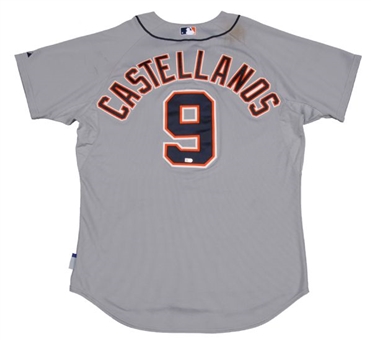 2014 Nick Castellanos Game Used Detroit Tigers Road Jersey (MLB Authenticated)